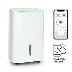 Klarstein DryFy Connect 40 Smart, Odvlhčovač vzduchu, WiFi, Kompresný, 40l/d, 35-45m², Biela