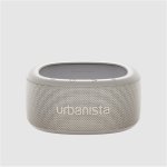 URBANISTA Bluetooth reproduktor so solárnym nabíjaním Malibu, sivá