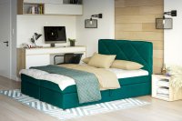 Futura KROSS čalúnená manželská posteľ 160 x 200 cm, ITAKA 39